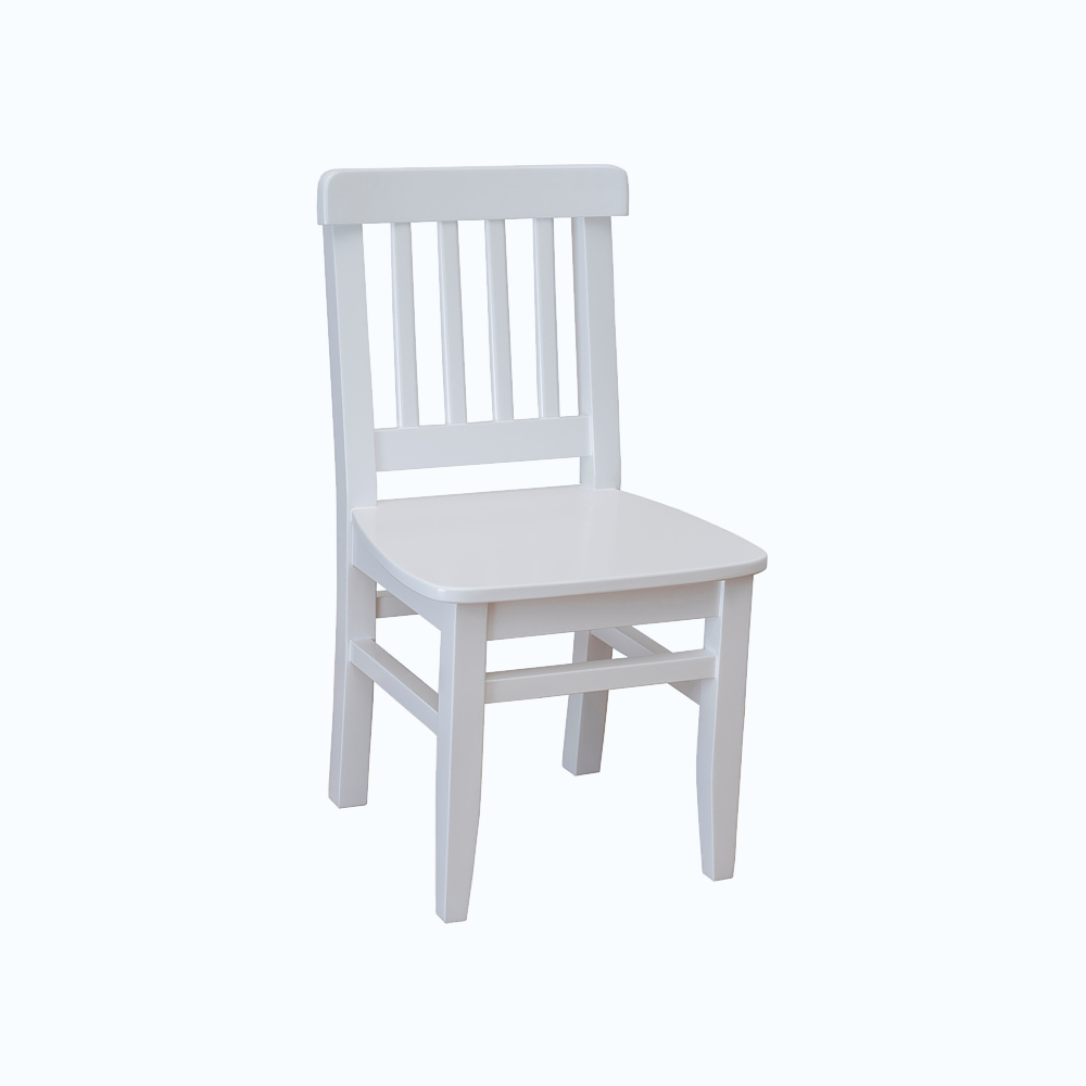 Mini Cadeira Ripada Branca